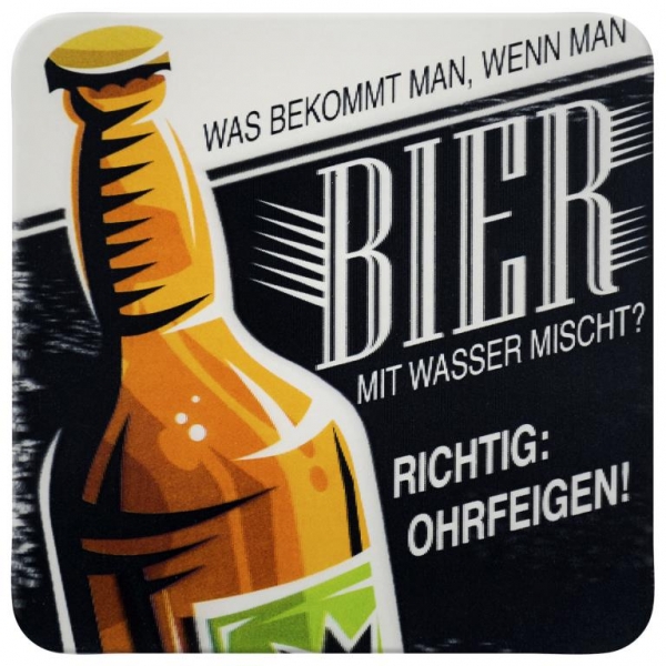 Was bekommt man, wenn man Bier mit wasser vermischt ...