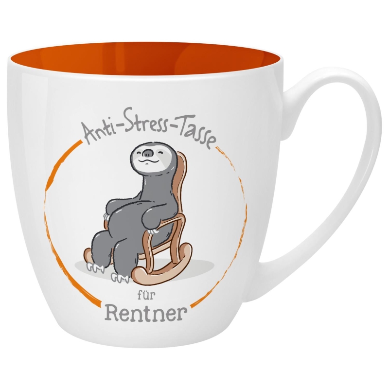 Anti - Stress Tasse - für Rentner