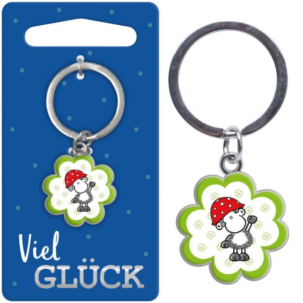 Viel Glück - Metall, Kunststoff, 10cm x 5cm
