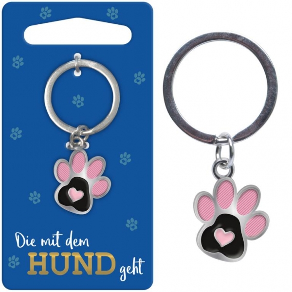 Die mit dem Hund - Schlüsselanhänger Mini