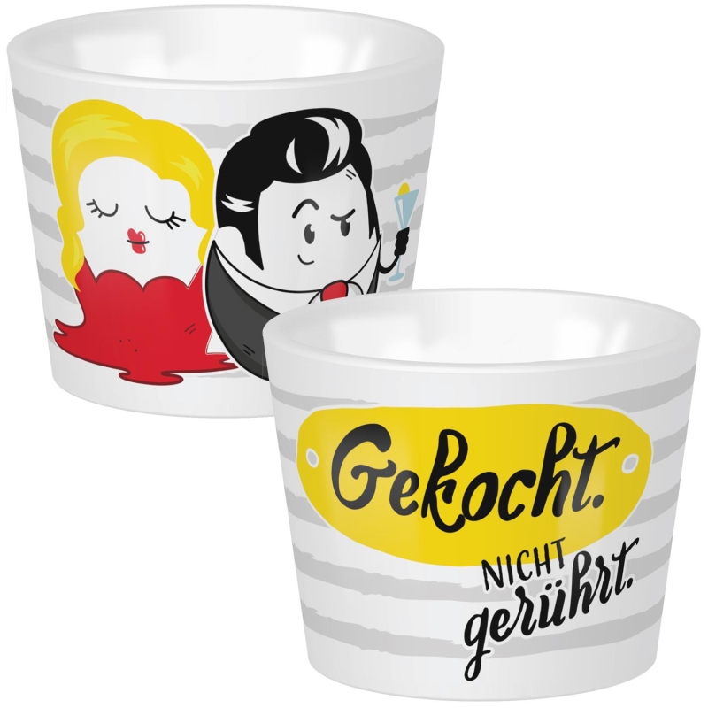 Eierbecher - Gekocht. Nicht gerührt.