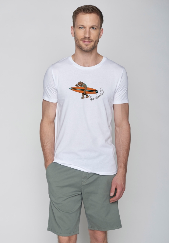 Animal Sloth Surf - Guide - white