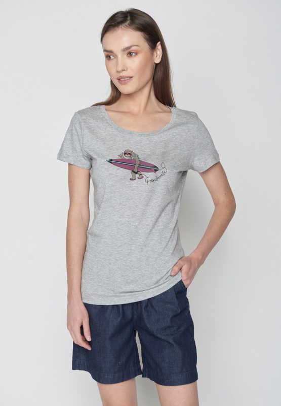 Animal Sloth Beach - loves - heather grey