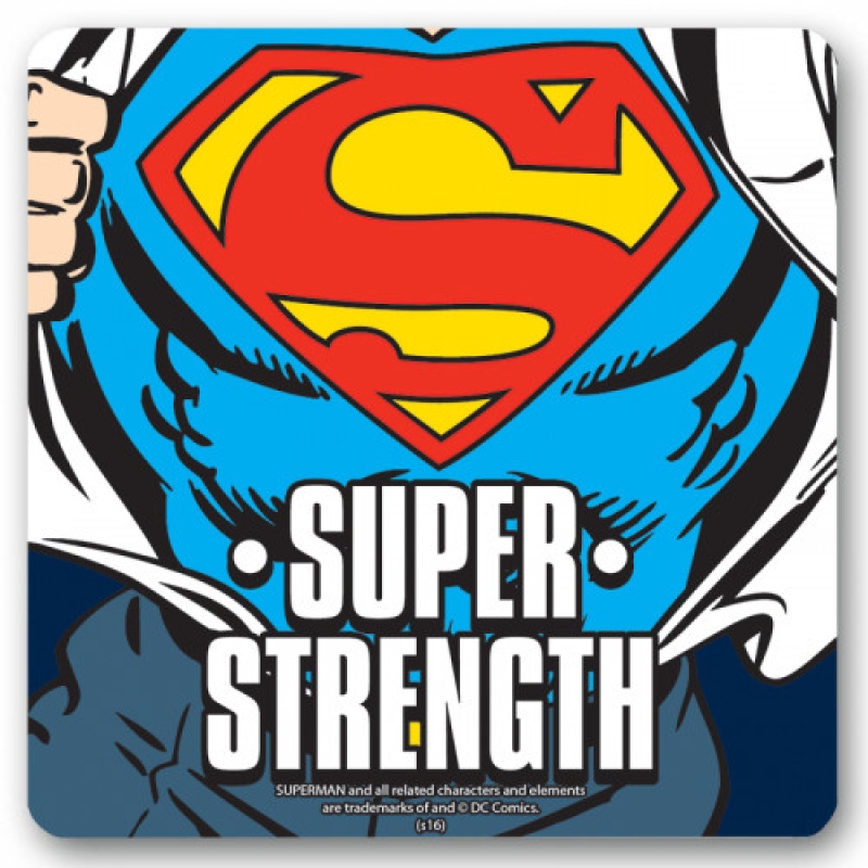 Untersetzer - Superman Super Strength