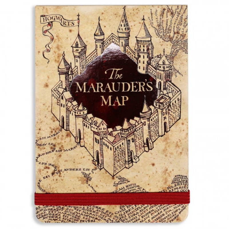 Taschen-Notizbuch - Harry Potter - Marauder's Map