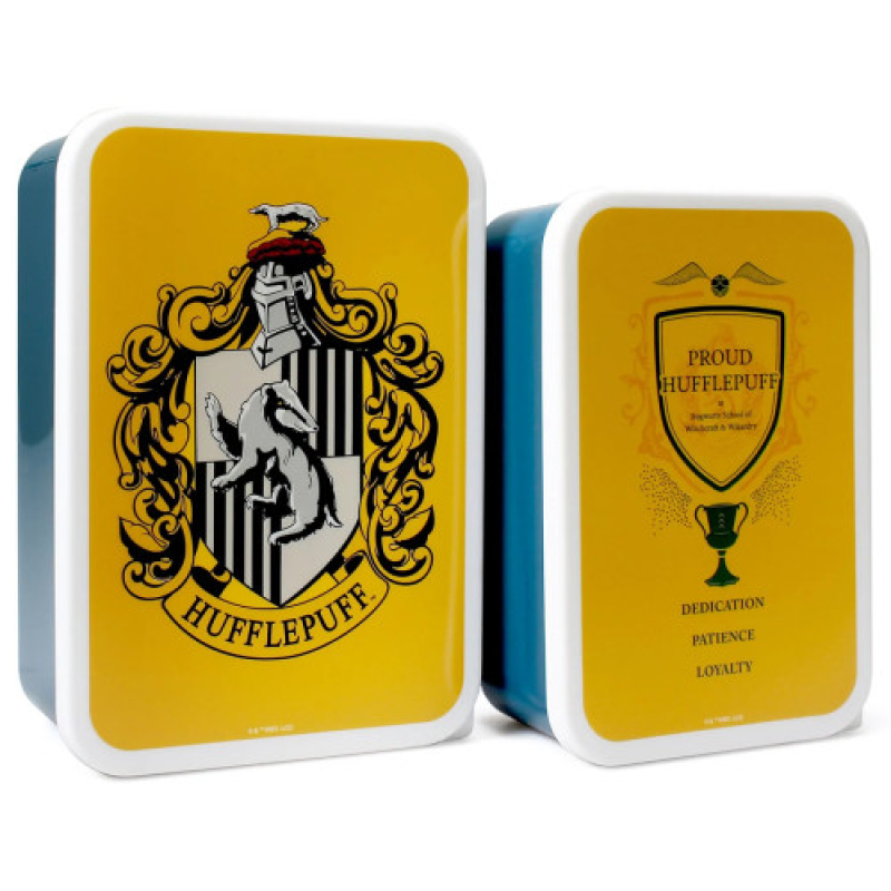 Brotzeitdose 2er Set - Harry Potter - Hufflepuff