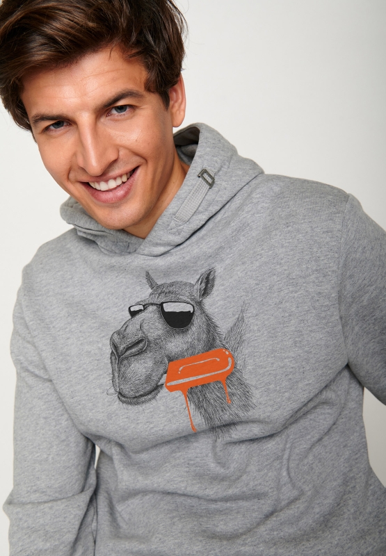 Animal Camel Star  - Heather Grey