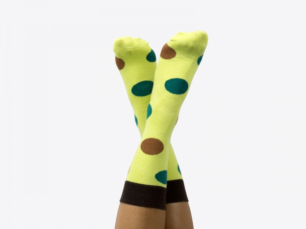 Fruit Socks - Avocado