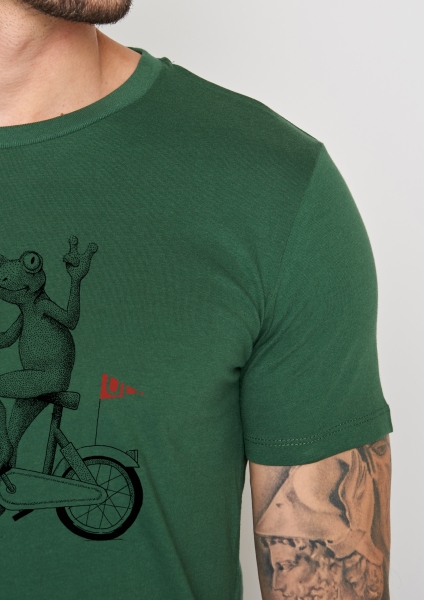 Bike frog - bottle green
