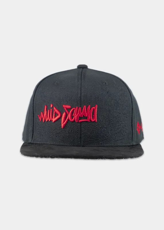 Cap "Wuid Samma: Hacker Sepp" - schwarz (Snapback)