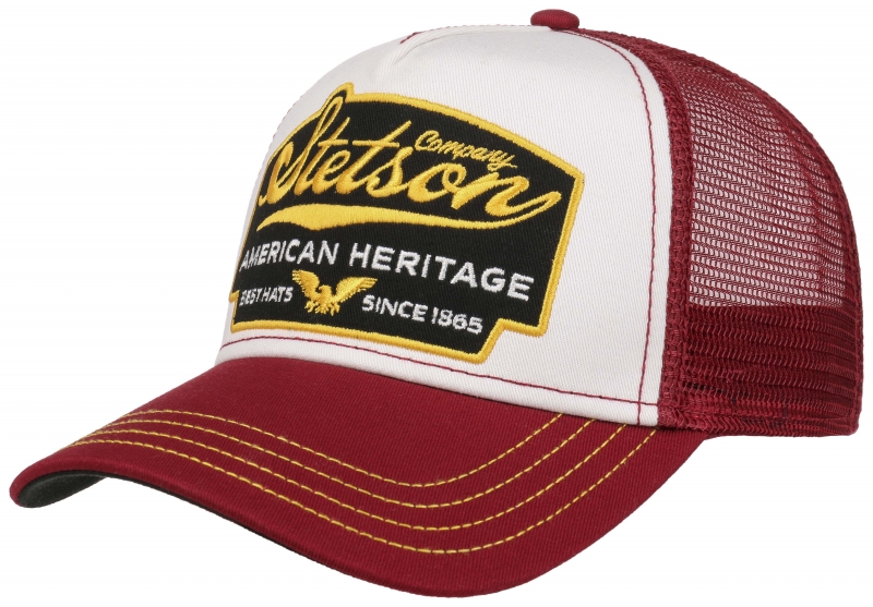 STETSON CAP - American Heritage - red