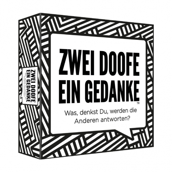 Zwei doofe ein Gedanke -