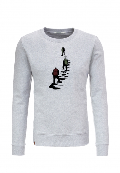 Free Climber - Sweatshirt - grau