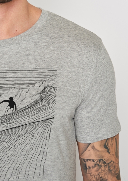 Nature surfer - heather grey