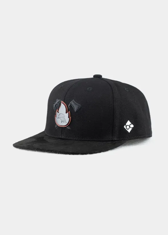 Cap "Feuerwehr" - Black Edition (Snapback)