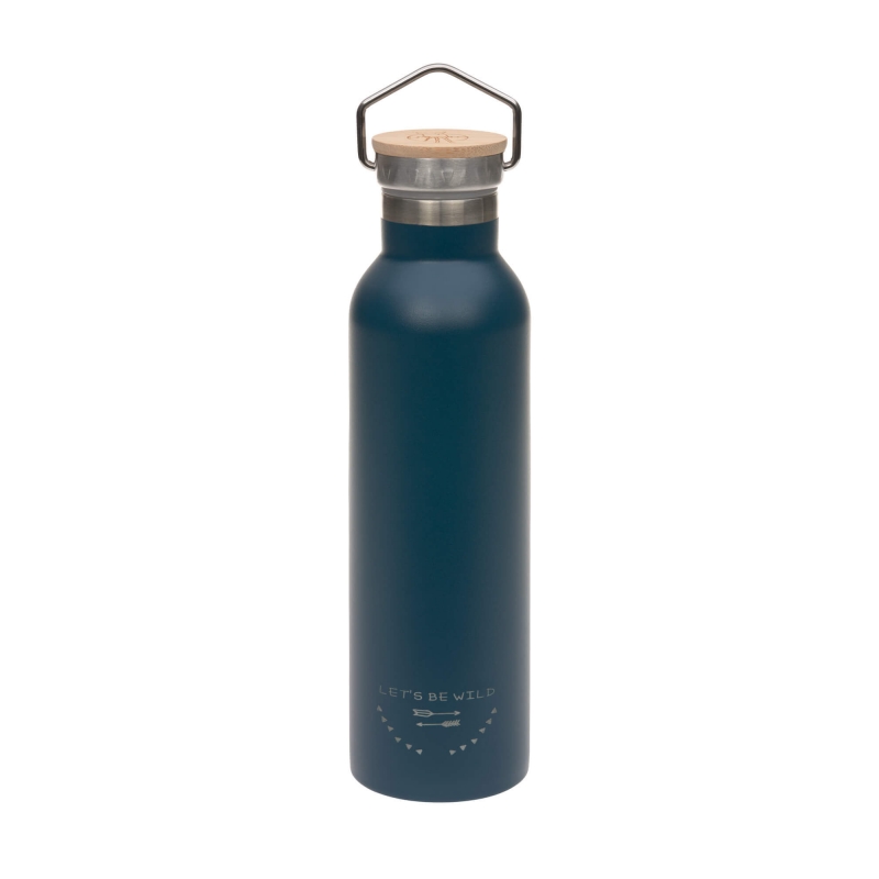 Edelstahl Trinkflasche - Adventure Blue (700ml)