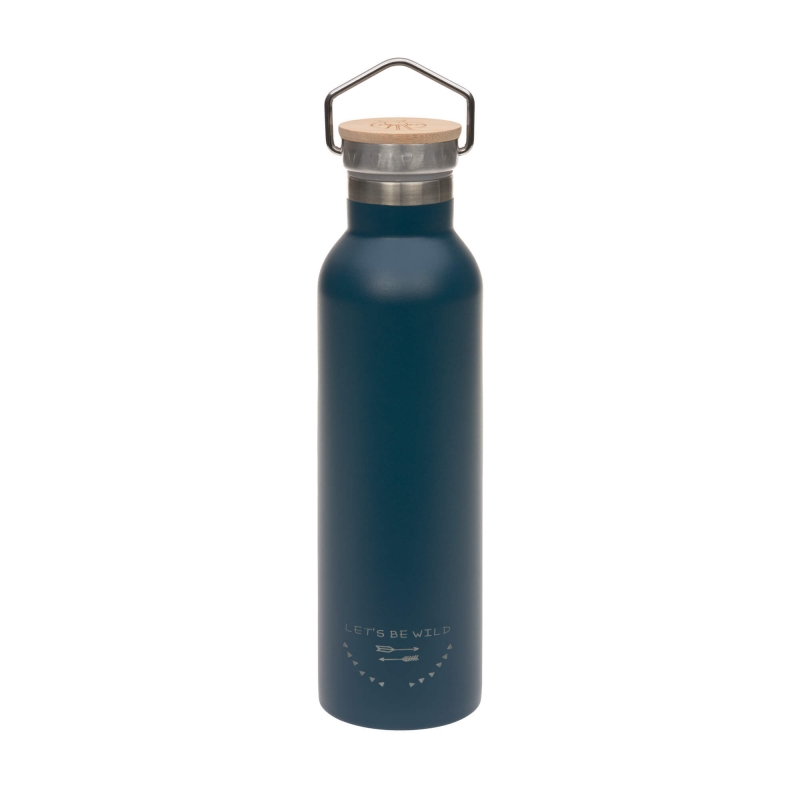 Edelstahl Trinkflasche - Adventure Blue (700ml)