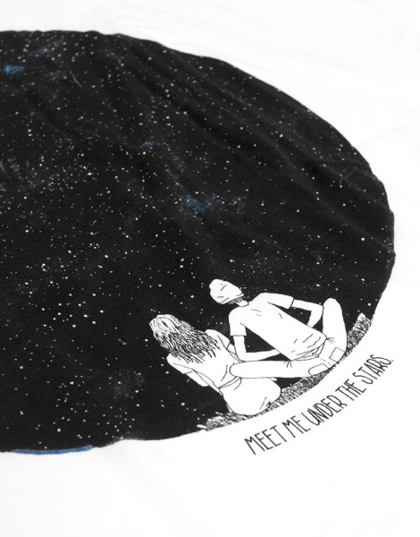 Under the stars - white
