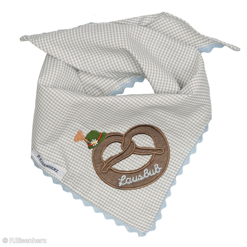 Dreieckstuch mit Zickzackkante