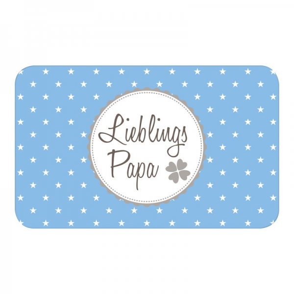 Melamin Brettchen "Lieblings Papa"