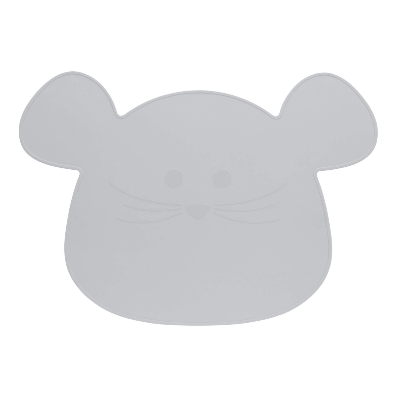 Kinder Tischset - Little Chums Mouse -Grey