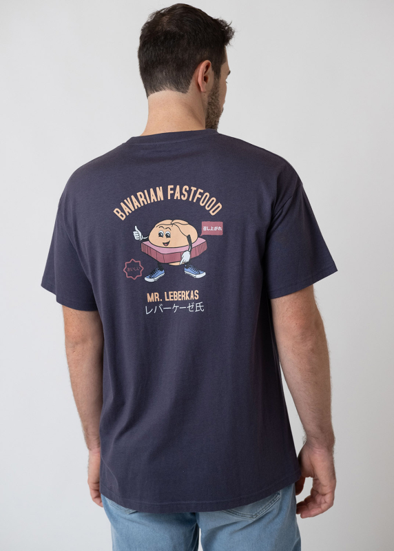 T-Shirt Mr. Leberkas - anthrazit