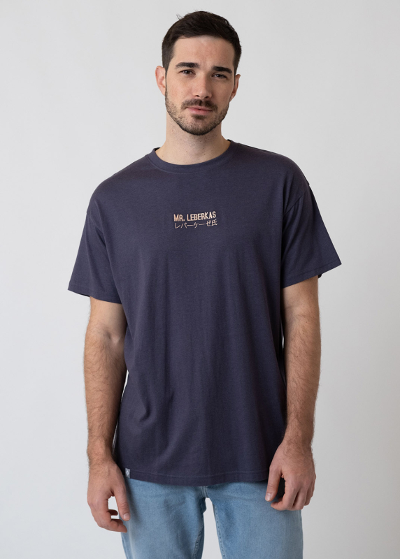 T-Shirt Mr. Leberkas - anthrazit
