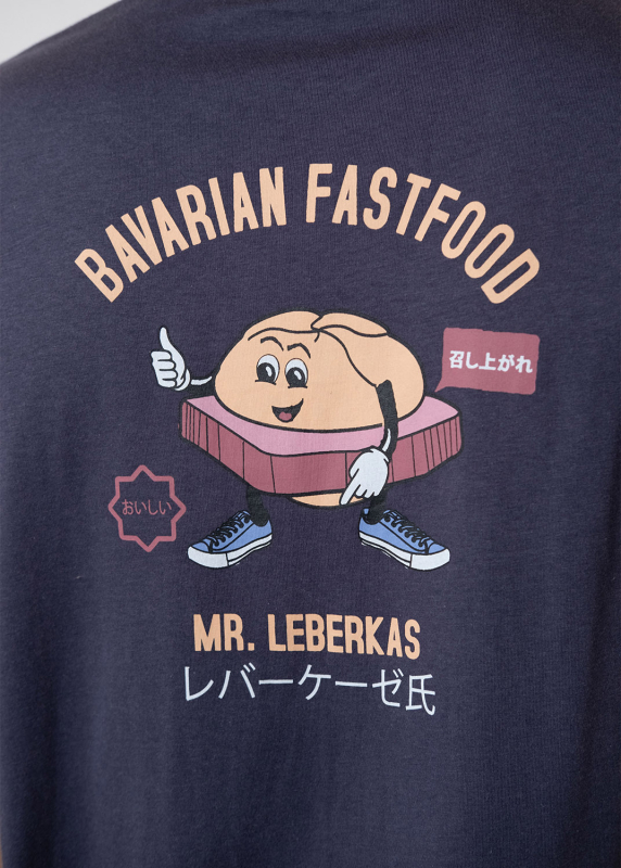 T-Shirt Mr. Leberkas - anthrazit