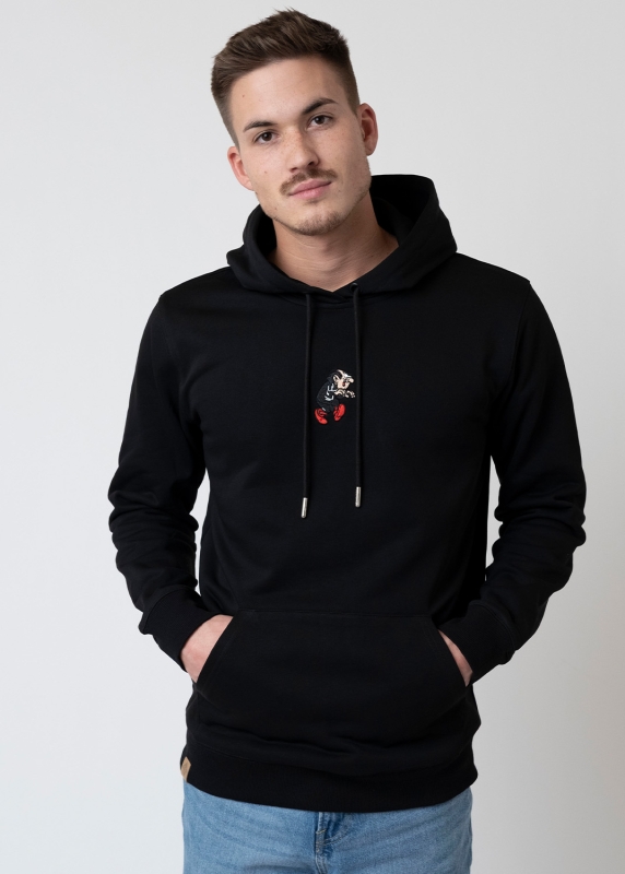 Hoodie "Gargarmel" - schwarz