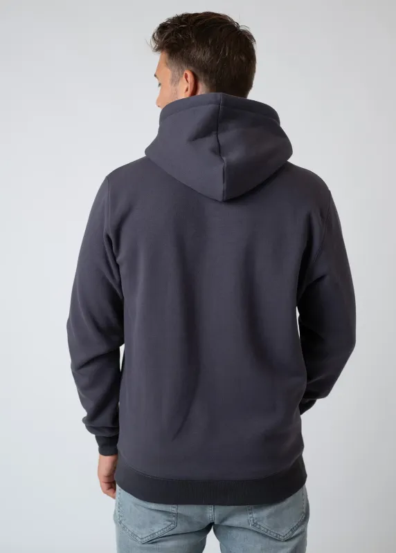 Hoodie "Muffi, Zefix" - dunkelgrau