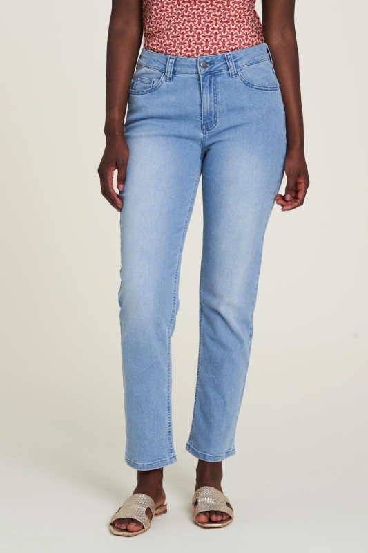 Jeans aus Biobaumwolle - summer indigo