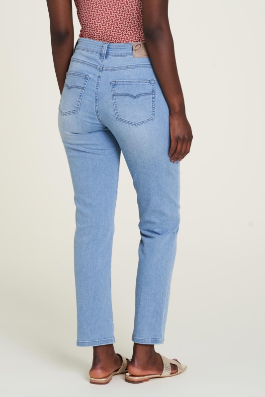 Jeans aus Biobaumwolle - summer indigo