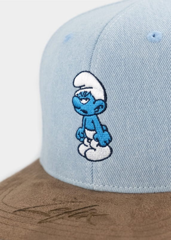 Cap "Muffi Zefix" - hellblau -Snapback