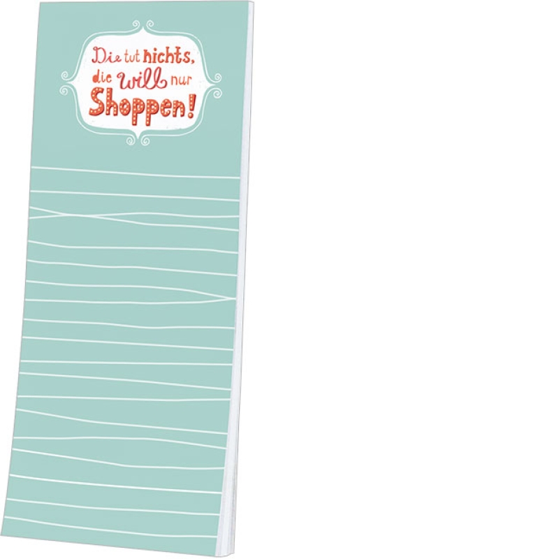 Kühlschrankblöckchen "Die tut nichts"