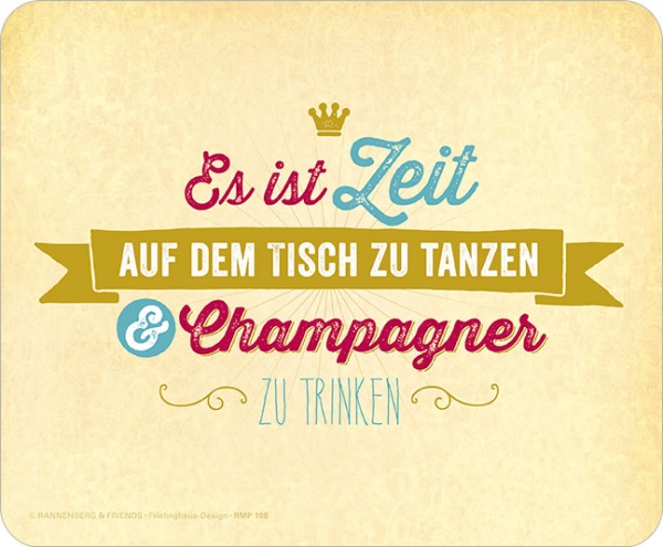 Maus - Pad - Champagner