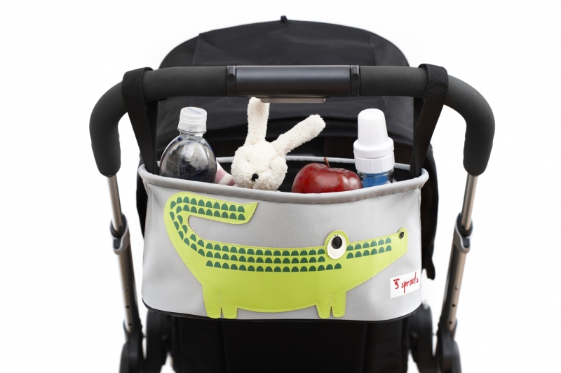 3 Sprouts - Kinderwagentasche - Krokodil