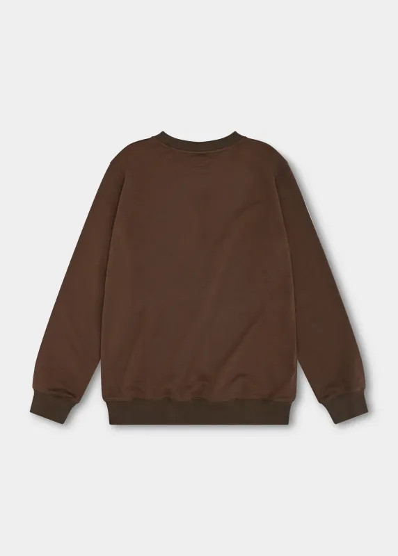 Sweater "Pumuckl" - dunkelbraun