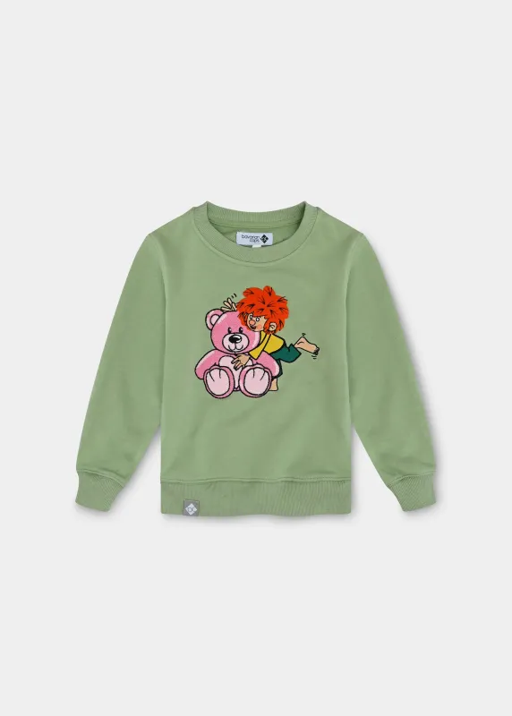 Sweater "Pumuckl" - grün (Kinder)