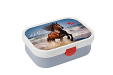 Campus Brotdose mit Bento-Einsatz und Gabel - Wild Horse