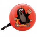Der kleine Maulwurf Fahrradklingel - rot