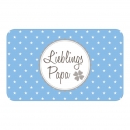 Melamin Brettchen "Lieblings Papa"