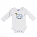 Langarmbody - Breze mit Tirolerhut - Lausbub