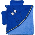 Smithy Kapuzenhandtuch BLAUER ELEFANT - 100 x 100 cm